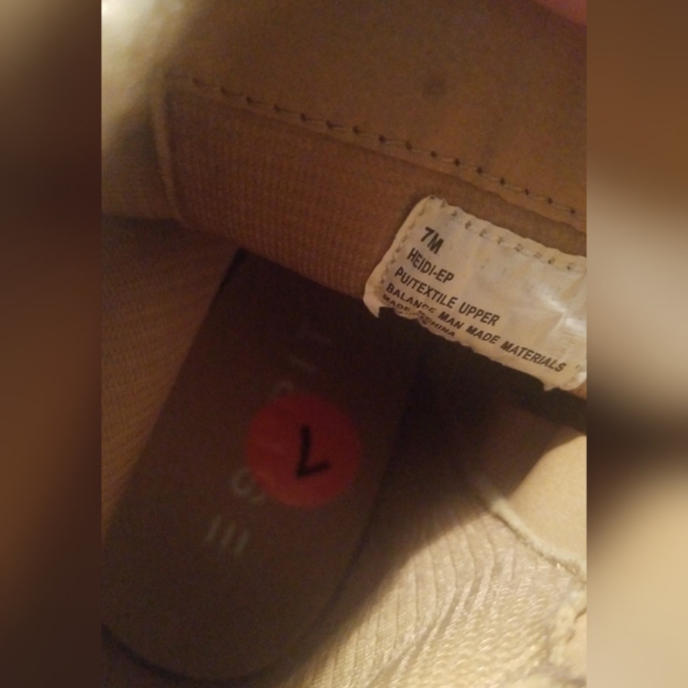 ESPRIT Yellow Lace-Up Ankle Heel Shoes Sz 7M - Picture 7 of 7